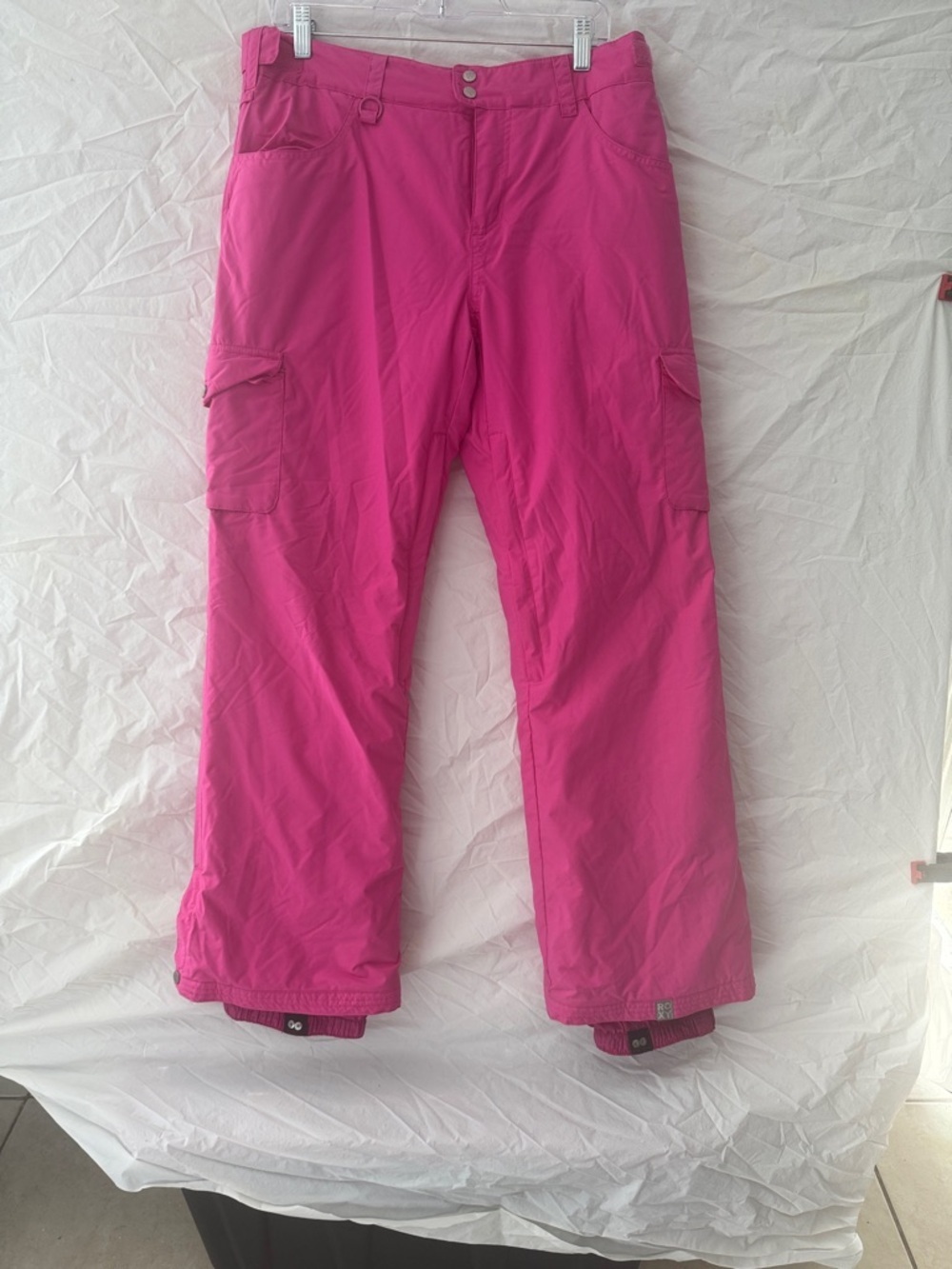 Roxy Hot Pink Women's 5k Silver  Snow Pants